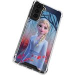 Skinit Clear Phone Case Compatible with Galaxy S22 – Officially Licensed Disney Frozen II Elsa Design