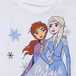 Disney Frozen Elsa Princess Anna Little Girls Tulle Dress White/Purple 7-8