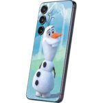Skinit Decal Phone Skin Compatible with Galaxy S25 Plus – Officially Licensed Disney Frozen II Olaf Design