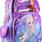 Disney Frozen 2 Elsa Anna & Olaf 16″ Large Backpack Girl’s Book Bag