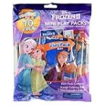 Disney Frozen 2 Mini Play Packs 10-Pack with Crayons and Stickers