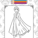 Disney Frozen: Tear Off Colouring