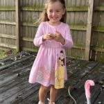 Disney Princess Toddler Girl Dresses 2 Pack Pink Blue Ruffle Long Sleeve Character Full Print Dress Set Birthday Casual Fall Outfits 3-4T