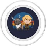 Disney Frozen 2 Sven and Kristoff Chibi PopSockets MagSafe PopGrip for iPhone