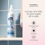 Suave Kids Disney Frozen Enchanted Berry Detangler Spray, Tear-Free Leave-In Conditioning Spray for Kids, Smooths Knots & Tames Flyaways for Soft, Shiny Hair, 6 Count, 10 FL OZ
